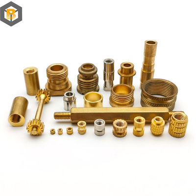 Custom Brass CNC-onderdelen voor precisie-engineering en 2D/3D/tekening aanpassingsbehoeften