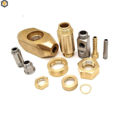 OEM Messing Machining Parts voor Metal Recycling Machine Customization door CNC Turning