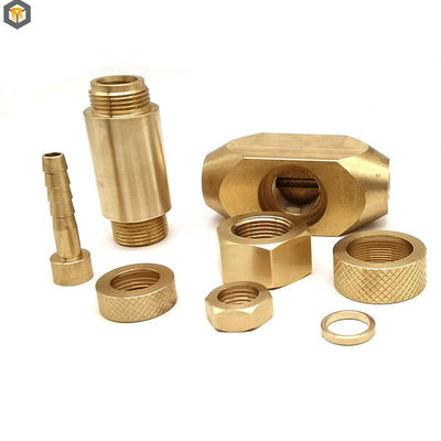 OEM Messing Machining Parts voor Metal Recycling Machine Customization door CNC Turning