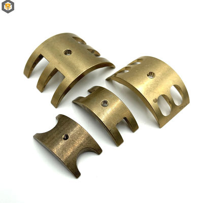 Custom 2D/3D/Drawing Brass Parts CNC gefreesd door Metal Forging Machinery met Polieren