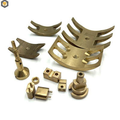 Custom 2D/3D/Drawing Brass Parts CNC gefreesd door Metal Forging Machinery met Polieren