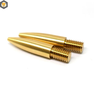 Messing legering Precision CNC Machining Hot Forging Machine onderdeel op maat gemaakt door 2D / 3D / tekening
