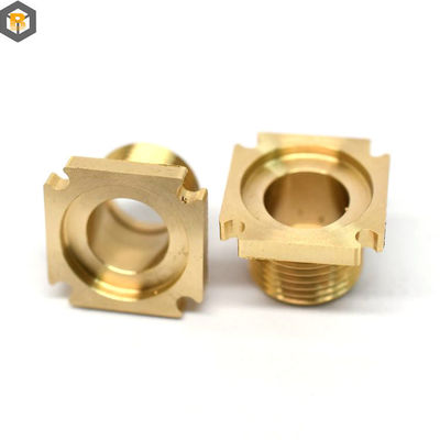 Messing legering Precision CNC Machining Hot Forging Machine onderdeel op maat gemaakt door 2D / 3D / tekening