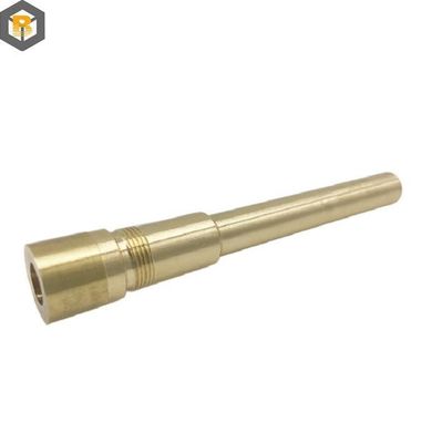 Custom door 2D Brass CNC draaibank Machine bouwen Brass Rod Spare Parts Bewerking van metaal onderdeel