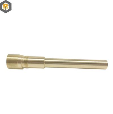 Custom door 2D Brass CNC draaibank Machine bouwen Brass Rod Spare Parts Bewerking van metaal onderdeel