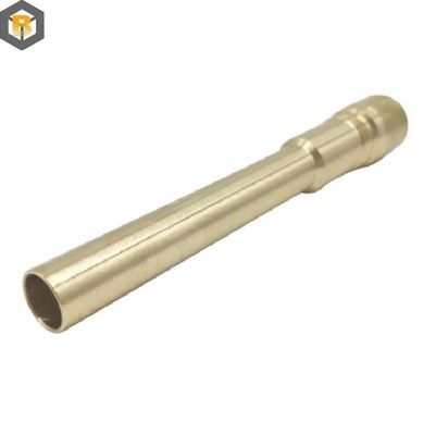 Custom door 2D Brass CNC draaibank Machine bouwen Brass Rod Spare Parts Bewerking van metaal onderdeel