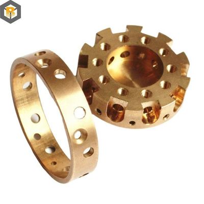 Metalen coating machines Messing CNC turn-mill combinatie service voor op maat gemaakte legering delen