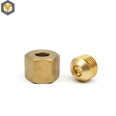 2D/3D/Teken Custom Brass 5 Axis Precision CNC Turning Koperen Brons Metalen Onderdeel