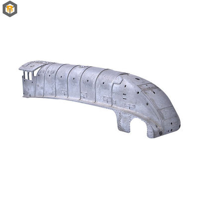 Hoogdruk aangepast precisie roestvrij staal aluminium CNC bewerking die gieten reserveonderdeel