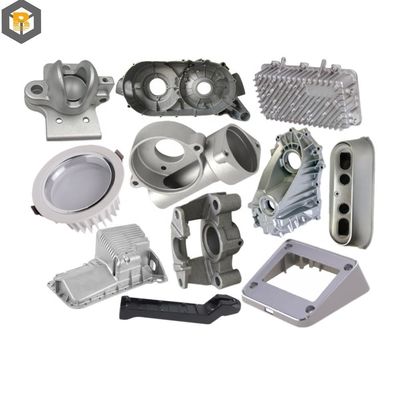 Op maat gemaakte aluminiumonderdelen Gietgieten ADC12 Spare-part oppervlakte voorbereiding Polijsten