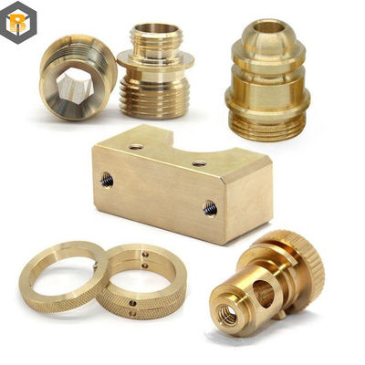 OEM Op maat gemaakte gepolijste legering Precision Mechanical Products CNC Brass Parts Spare Part
