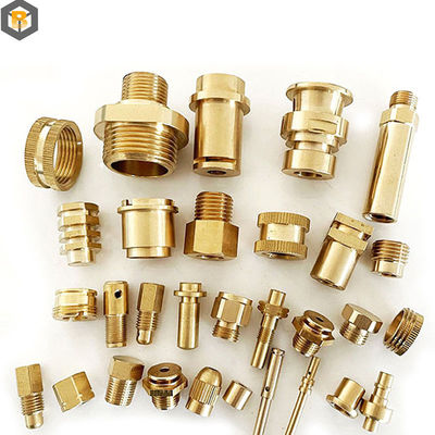 OEM Op maat gemaakte gepolijste legering Precision Mechanical Products CNC Brass Parts Spare Part