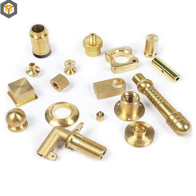OEM Op maat gemaakte gepolijste legering Precision Mechanical Products CNC Brass Parts Spare Part