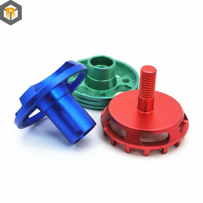 Mechanische reserveonderdelen legering Custom CNC-bewerking Aluminiumonderdelen met anodiserende kleur