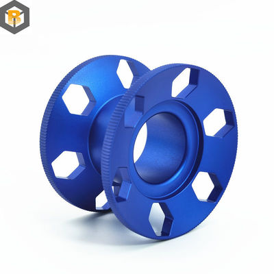 Mechanische reserveonderdelen legering Custom CNC-bewerking Aluminiumonderdelen met anodiserende kleur