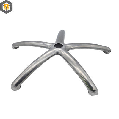 Verticale drukkamer structuur Meubelen Aluminium legering stoel basis met 1 niveau