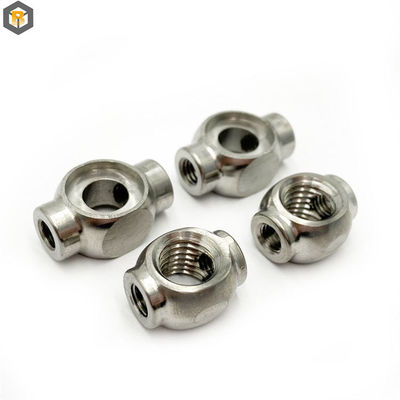 Op maat gemaakt door 2D / 3D / tekening Professionele CNC-bewerking van roestvrij staal Aluminium reserveonderdeel
