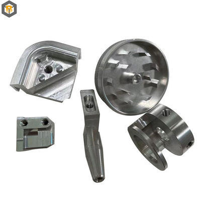 Custom door 2D / 3D / tekening Metalen onderdelen legering 5 as Precision Automatic Lathe CNC Machining Parts