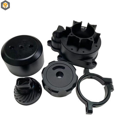 Custom door 2D / 3D / tekening Metalen onderdelen legering 5 as Precision Automatic Lathe CNC Machining Parts
