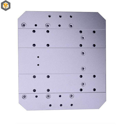 Vlekvrye staal freesonderdelen legering CNC-bewerkte geanodiseerde onderdeel op maat volgens 2D/3D/tekening