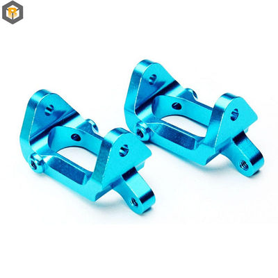 Custom 2D/3D/Drawing CNC Machining Aluminium 6061 7075 Onderdeel met zwart geanodiseerd