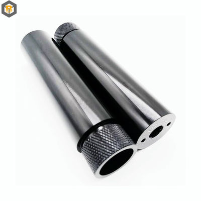Custom 2D/3D/Drawing CNC Machining Aluminium 6061 7075 Onderdeel met zwart geanodiseerd