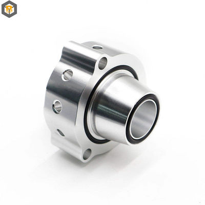 Custom 2D/3D/Drawing CNC Machining Aluminium 6061 7075 Onderdeel met zwart geanodiseerd