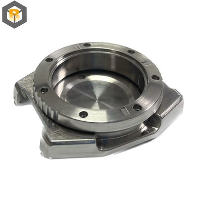 CNC-bewerkte aluminium-titaniumonderdelen op maat voor CNC-draai-freesservice