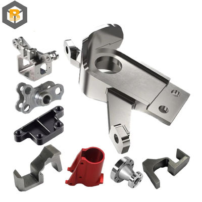 CNC-bewerkte aluminium-titaniumonderdelen op maat voor CNC-draai-freesservice