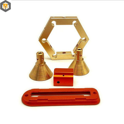 Hoge precisie 5-assige CNC-freesmachine Metalen plastic onderdelen op maat door 2D / 3D / tekening