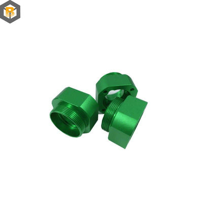 CNC-freesonderdelen van legering op maat door 2D/3D/tekening Anodiserend kleur aluminium reserveonderdeel