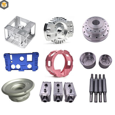 legering 6061 Metalen CNC-bewerkingsservice Precision Aviation 5-assige CNC-machineonderdeel