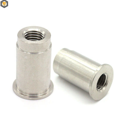 CNC-draaiende onderdelen voor roestvrij staal/koper/aluminium op maat volgens 2D/3D/tekening