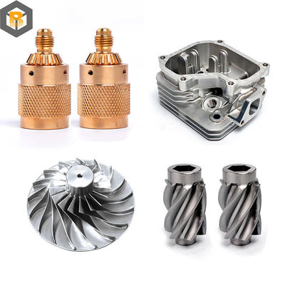 Roestvrij staal/koper/aluminium/titaniumlegering CNC-draaien Mechanisch onderdeel Onderdeel