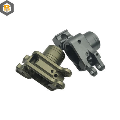 Op maat gemaakt door 2D / 3D / tekening legering Precision CNC Machining Tattoo Machine Frame Spare Part