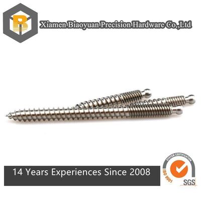 Productie van CNC titanium tandheelkundige implantat machine onderdeel met precisie frezen en draaien