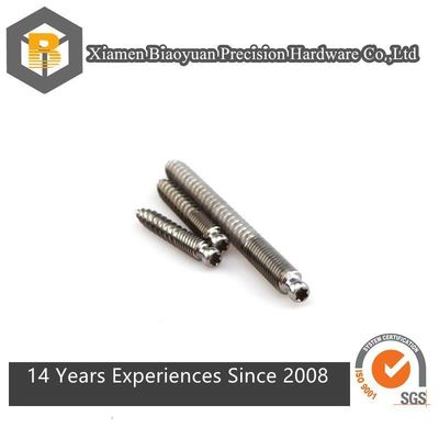Productie van CNC titanium tandheelkundige implantat machine onderdeel met precisie frezen en draaien