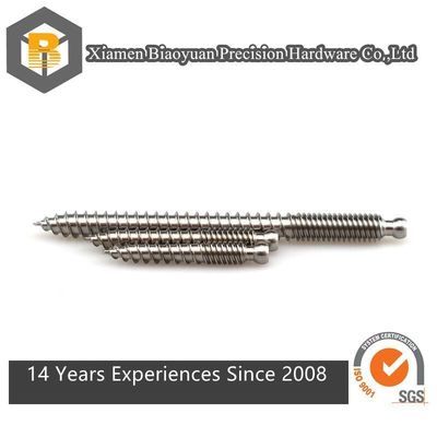 Productie van CNC titanium tandheelkundige implantat machine onderdeel met precisie frezen en draaien