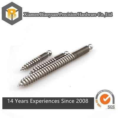 Productie van CNC titanium tandheelkundige implantat machine onderdeel met precisie frezen en draaien