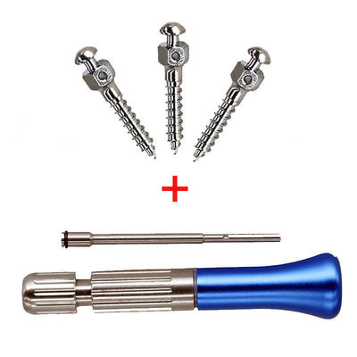 Productie van CNC titanium tandheelkundige implantat machine onderdeel met precisie frezen en draaien