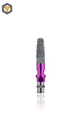 Zuivere titanium tandheelkundige implantaten botniveau bevestiging CE/ISO13485 S.L.a Oppervlak aangepast