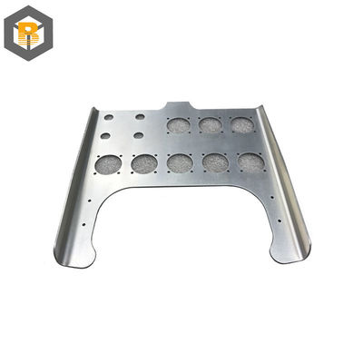 Op maat gemaakt door 2D/3D/tekening Aluminium steunbeugels voor plaat metaal Zwart Verschillende vorm