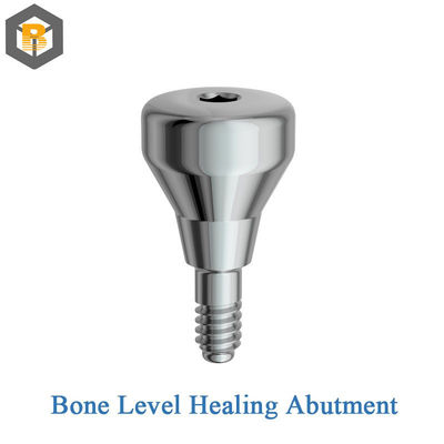 Ondergedompeld type Intern Hex Titanium Implantat botniveau Tandheelkundig Implantat Compatibel met Custom 3D Design
