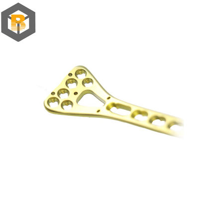 Deeltje voor het bewerken met behulp van CNC-bewerkingen met behulp van een vergrendelingsplaat van de spiraal van de Muti-Axial Distal Radius-plaat-II