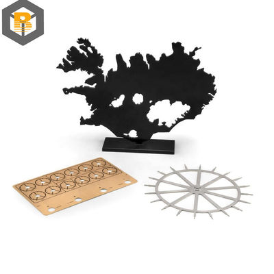 Precision Custom Fabrication Sheet Metal Laser Cutting Service voor lasmachineonderdeel