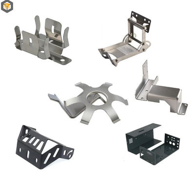 Aanpassing door 2D Aluminium Steel Bending Sheet Metal Fabrication Service voor machineonderdeel