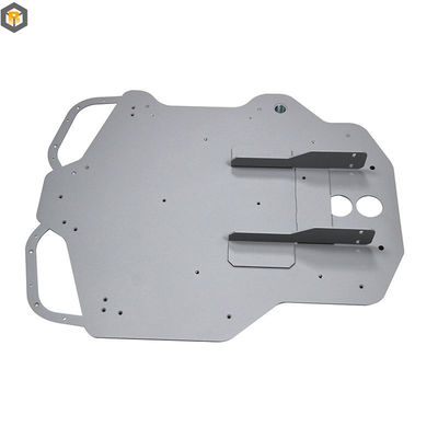 2D/3D/Teken Customized Aluminium Powder Coating Sheet Metal Fabrication Machine Part