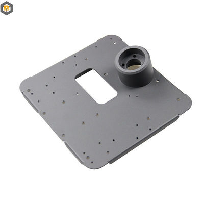 2D/3D/Teken Customized Aluminium Powder Coating Sheet Metal Fabrication Machine Part