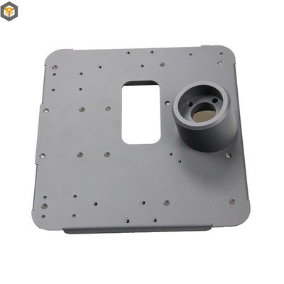 2D/3D/Teken Customized Aluminium Powder Coating Sheet Metal Fabrication Machine Part