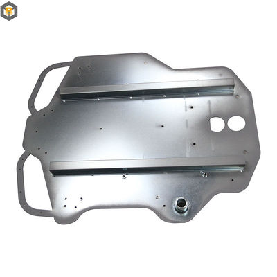 2D/3D/Teken Customized Aluminium Powder Coating Sheet Metal Fabrication Machine Part